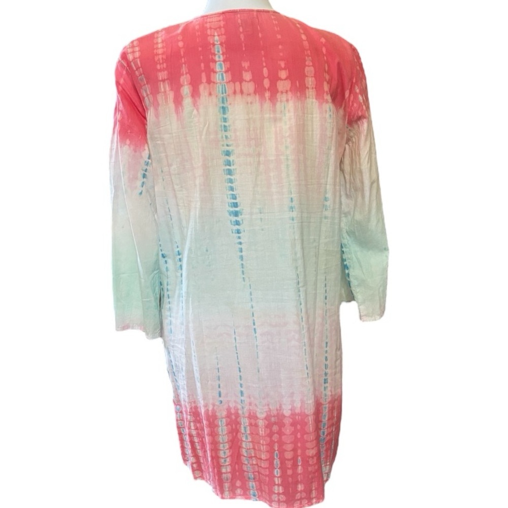 SUNDANCE ‘Dreaming in Color’ Embroidered Beaded Swim/Beach Cover Up Dress (M) - Picture 4 of 9